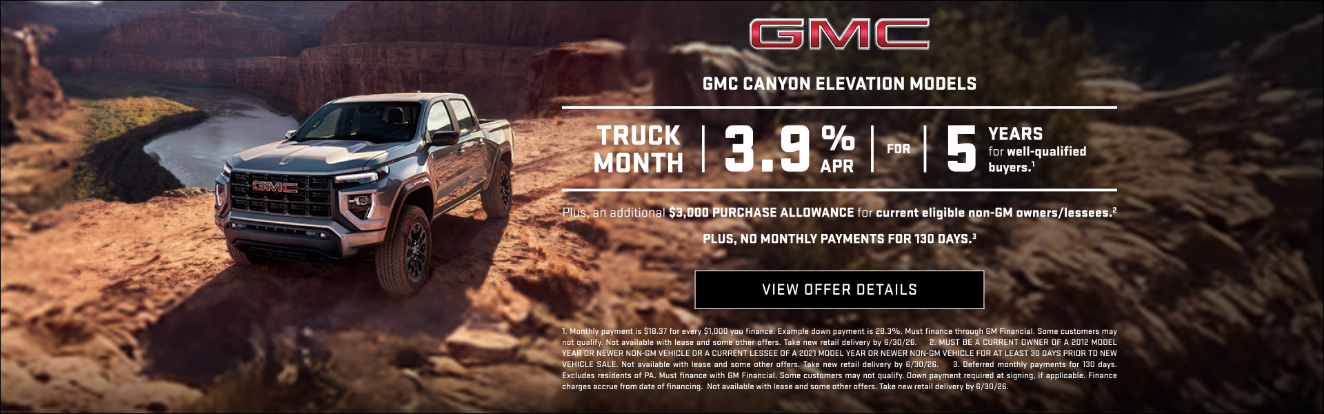 Canyon GMC APR