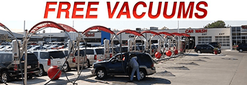 Free Vacuums at Rydell Cars