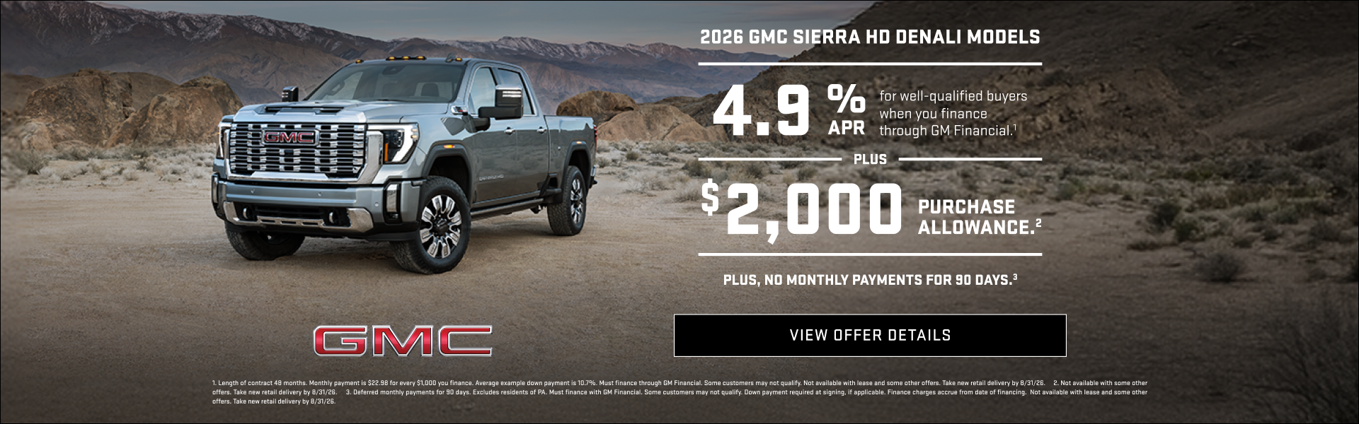 GMC HD Aug