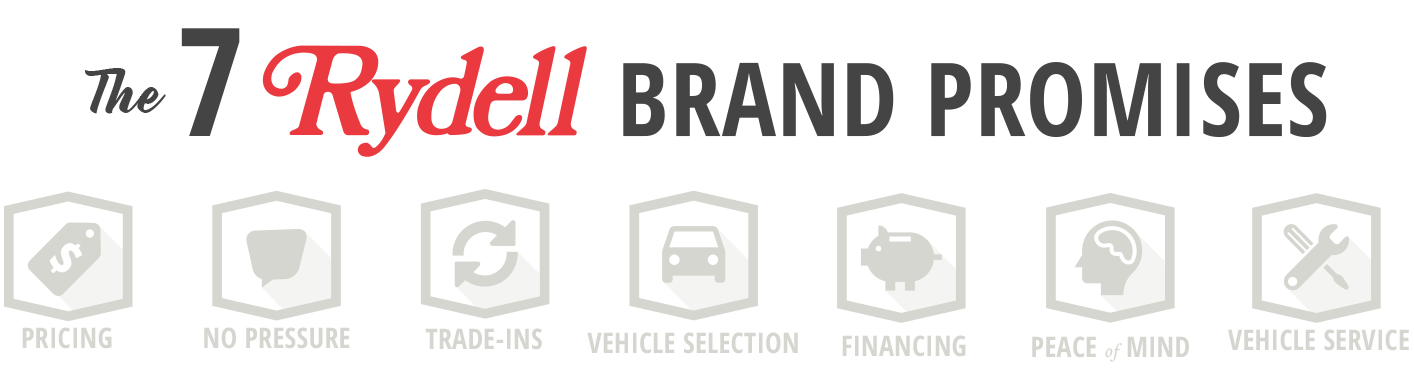 Rydell Brand Promises Banner
