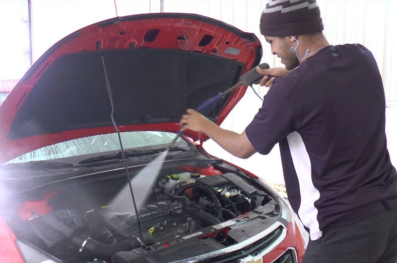 Rydell Cars in Grand Forks ND Engine Degrease