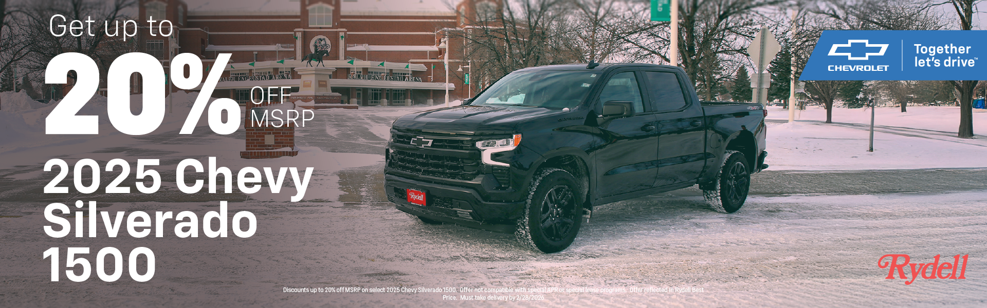 Silverado 2025 Feb 20%